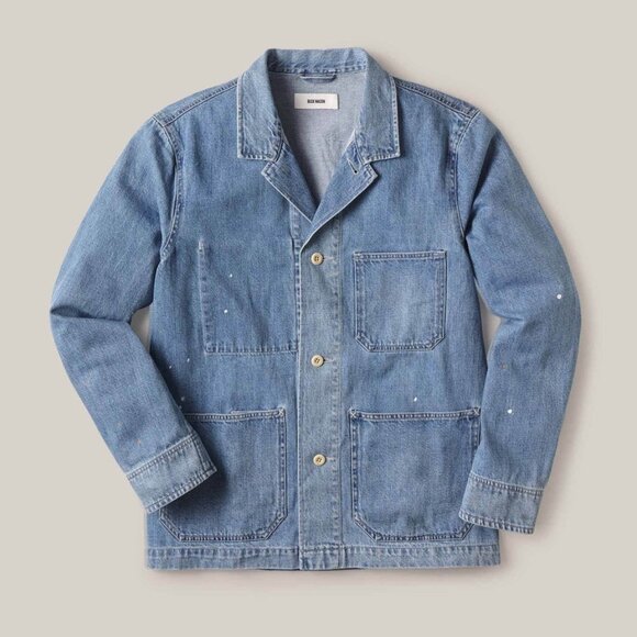 Buck Mason L007 Denim Chore Jacket (new, unworn)(sz Med) - Picture 1 of 6